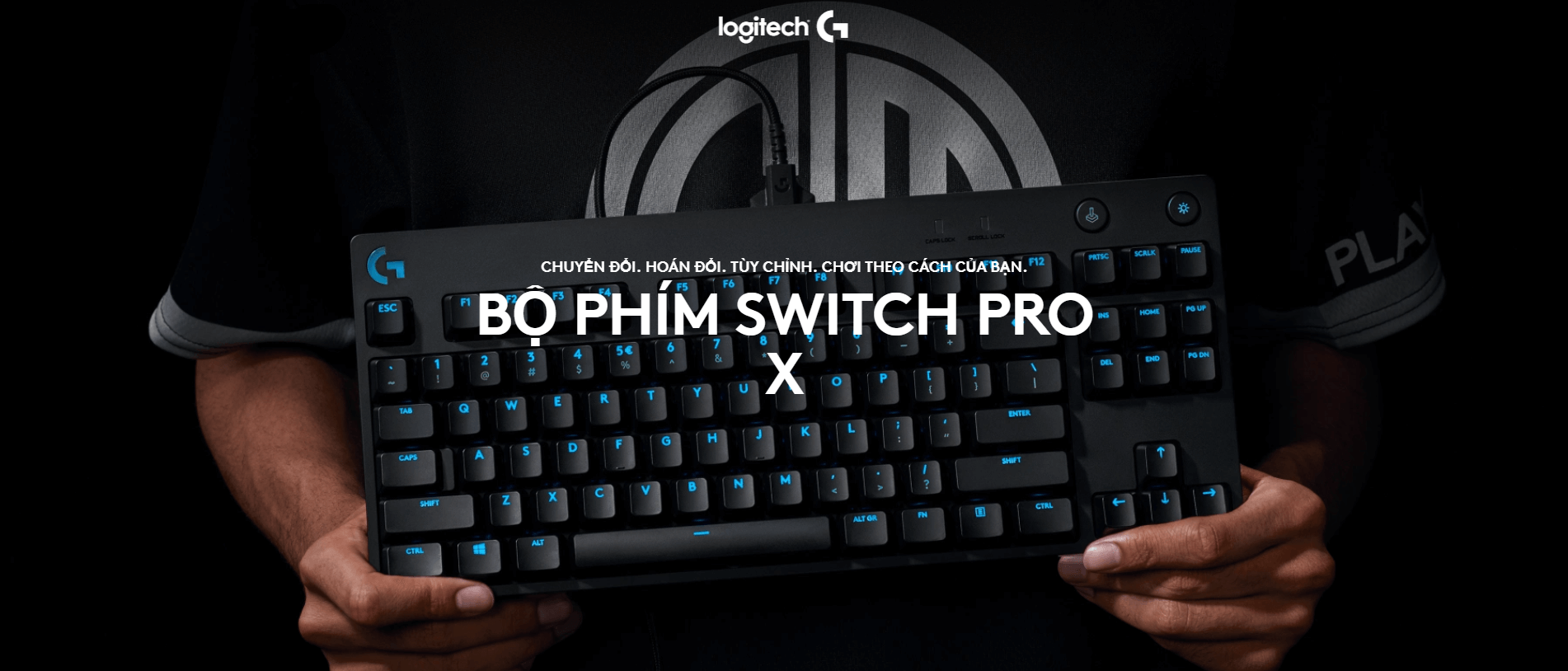 Giới thiệu Bộ switch cho G Pro X Keyboard - GX Blue Clicky RGB switch (943-000325)